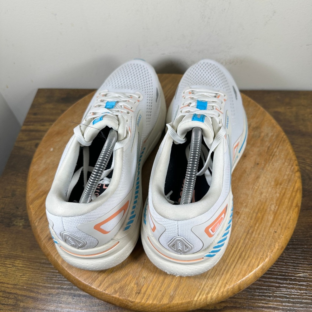 Brooks Adrenaline GTS 23 Women's Running Shoes White Blue Size 11 1203811B152 - Picture 7 of 8